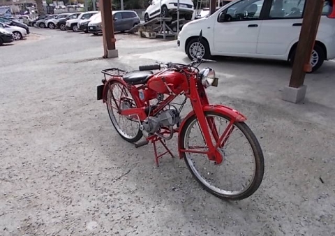 moto guzzi guzzino63 targa oro